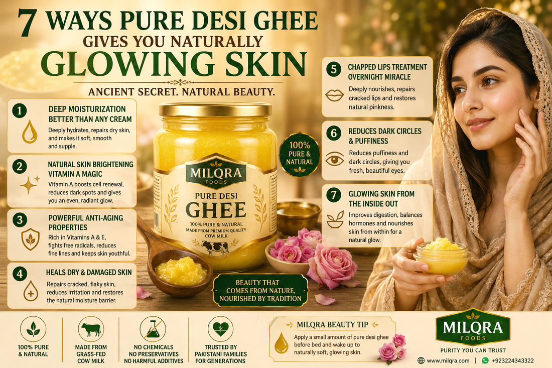 Desi Ghee Gives You Naturally Glowing Skin
